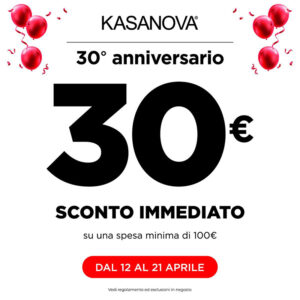 Kasanova – 30° anniversario